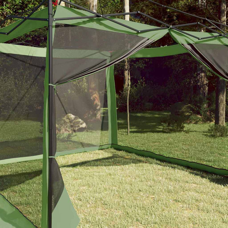 Load image into Gallery viewer, Vidaxl binnentent met dak met opslag groen 303 x 303 x 196 cm taft
