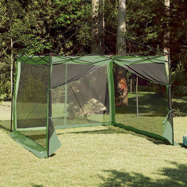 Vidaxl binnentent met dak met opslag groen 303 x 303 x 196 cm taft
