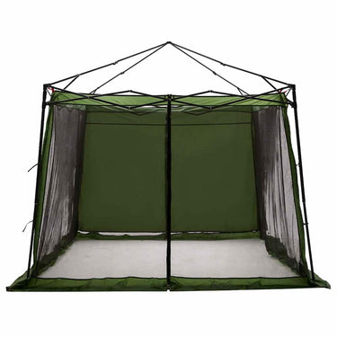 Vidaxl binnentent met dak met opslag groen 303 x 303 x 196 cm taft