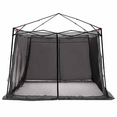 Vidaxl binnentent met dak grijs en oranje 303 x 303 x 196 cm taft