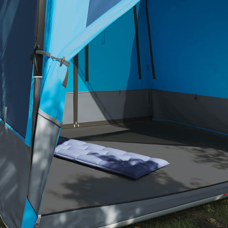 Load image into Gallery viewer, Vidaxl binnentent met dak met opslag blauw 291 x 291 x 240 cm taft
