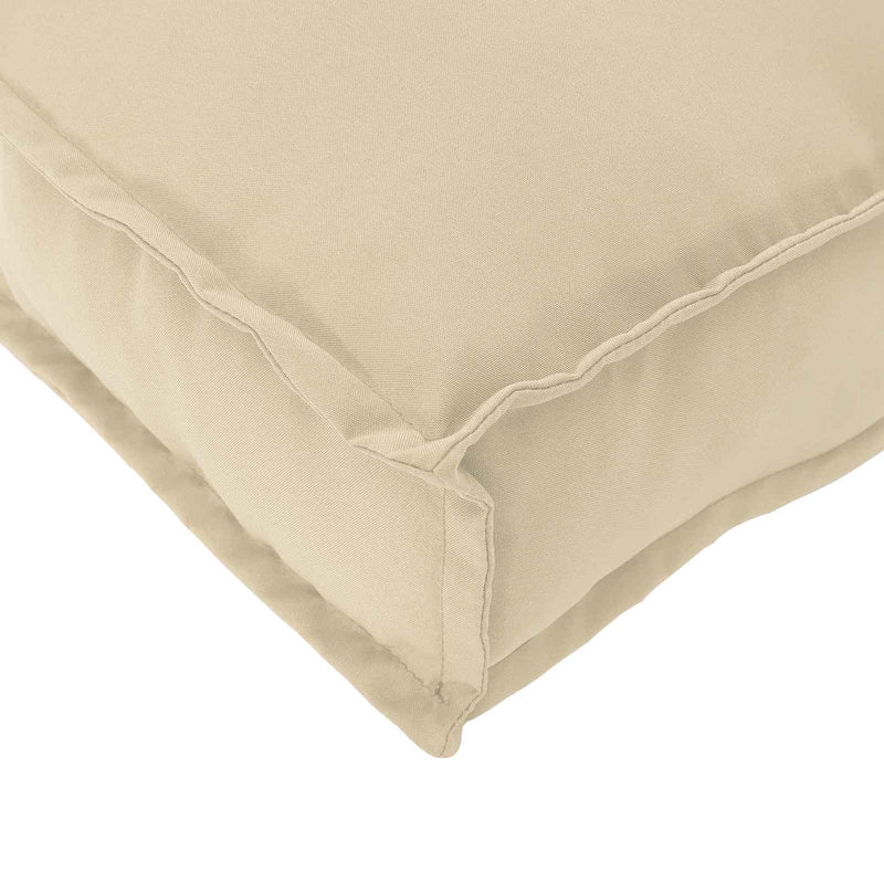 Load image into Gallery viewer, Vidaxl pallet kussen set 2 pcs beige oxford stof
