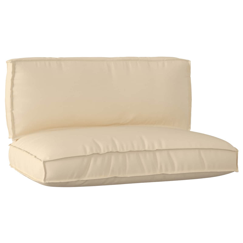 Load image into Gallery viewer, Vidaxl pallet kussen set 2 pcs beige oxford stof
