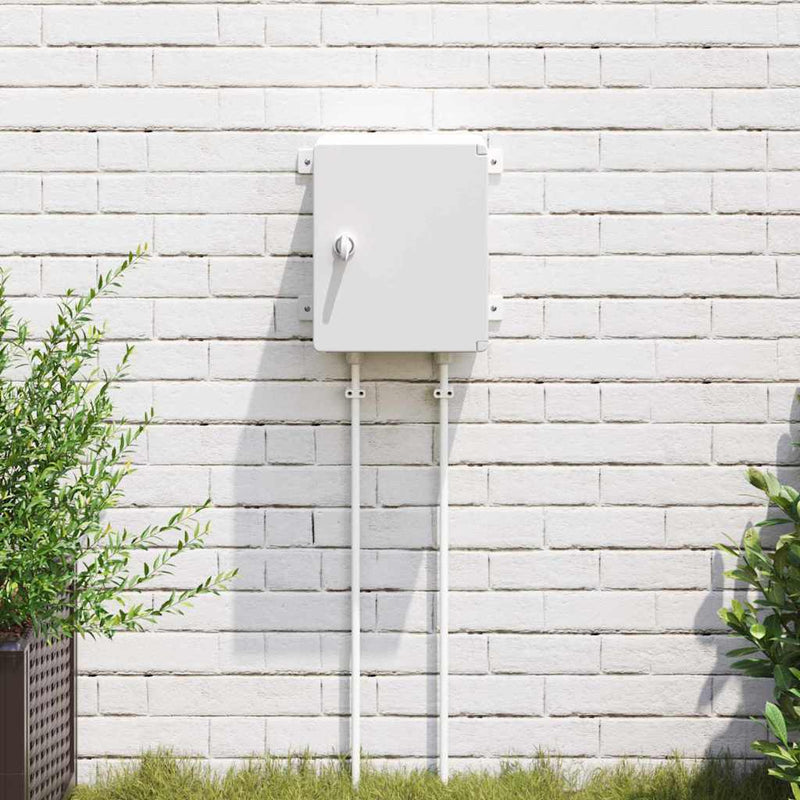 Load image into Gallery viewer, Vidaxl bedieningskast grijs 47 x 20 x 60 cm abs kunststof
