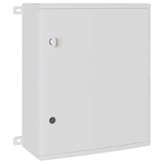 Vidaxl bedieningskast grijs 47 x 20 x 60 cm abs kunststof
