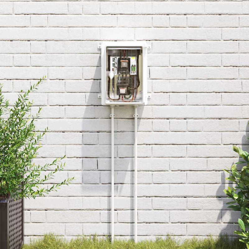 Load image into Gallery viewer, Vidaxl bedieningskast grijs 47 x 20 x 60 cm abs kunststof
