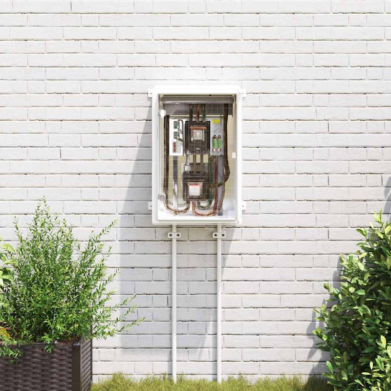 Load image into Gallery viewer, Vidaxl bedieningskast grijs 40 x 20 x 60 cm abs kunststof
