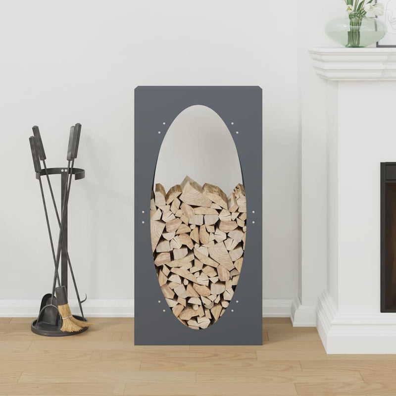 Load image into Gallery viewer, Vidaxl brandhoutrek 50x23x100 cm koudgewalst staal antracietkleurig
