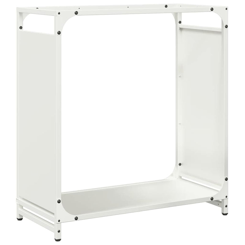 Load image into Gallery viewer, Vidaxl brandhoutrek 60x28x65 cm koudgewalst staal wit
