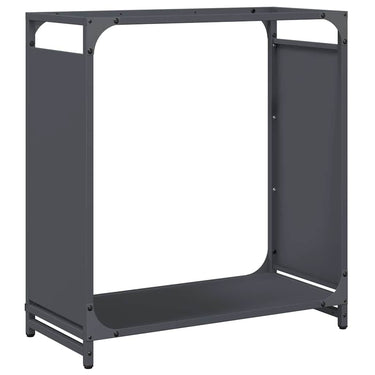 Vidaxl brandhoutrek 60x28x65 cm koudgewalst staal antracietkleurig