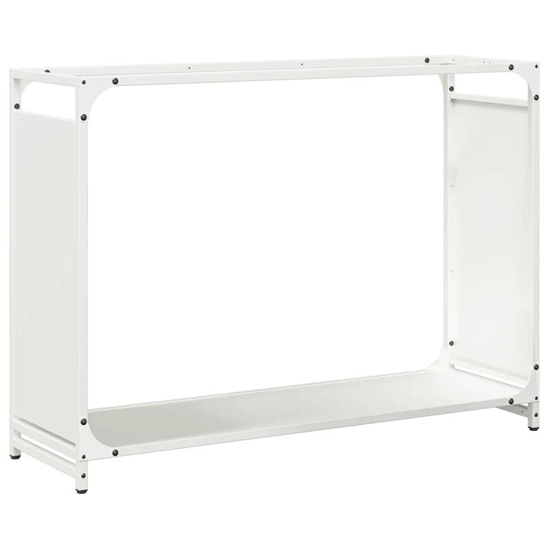 Load image into Gallery viewer, Vidaxl brandhoutrek 90x28x65 cm koudgewalst staal wit
