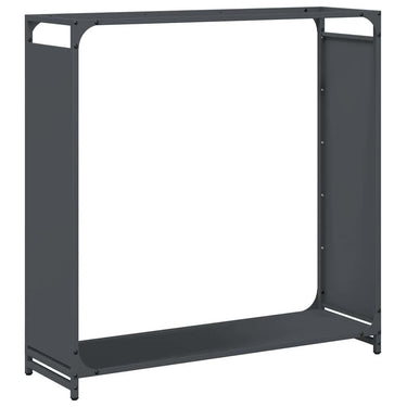 Vidaxl brandhoutrek 90x28x90 cm koudgewalst staal antracietkleurig