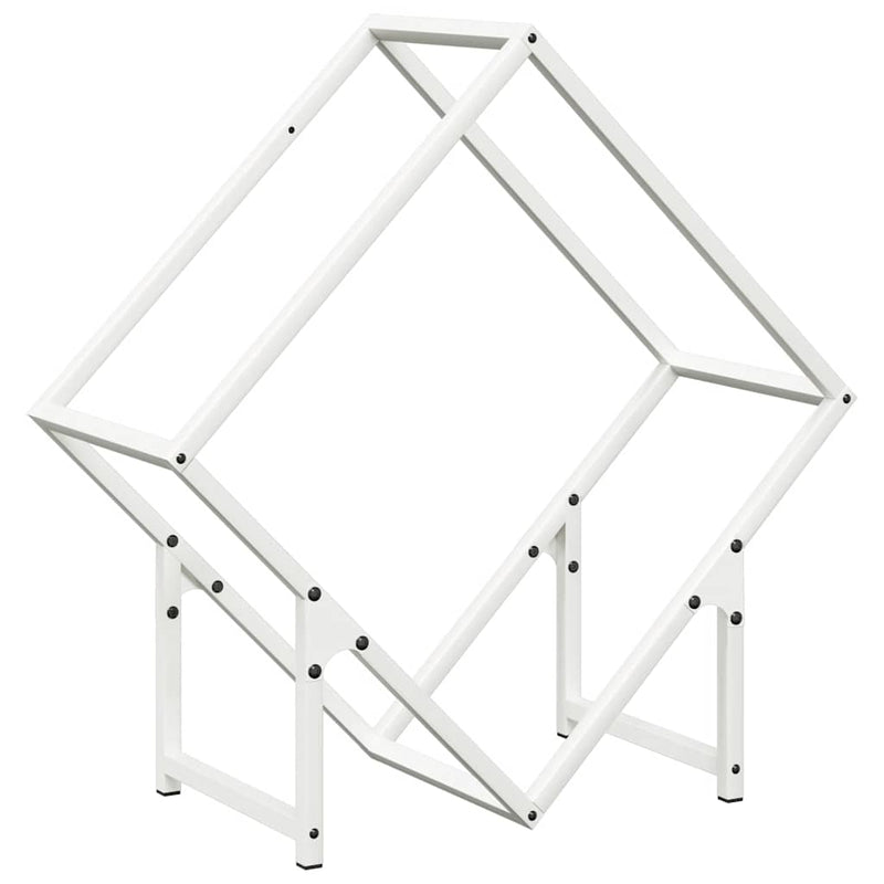 Load image into Gallery viewer, Vidaxl brandhoutrek 60x25x60 cm koudgewalst staal wit
