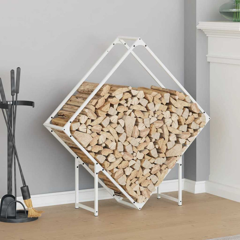 Load image into Gallery viewer, Vidaxl brandhoutrek 100x25x100 cm koudgewalst staal wit
