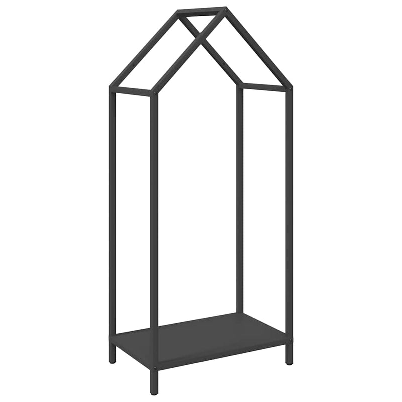 Load image into Gallery viewer, Vidaxl brandhoutrek 40x25x90 cm koudgewalst staal zwart
