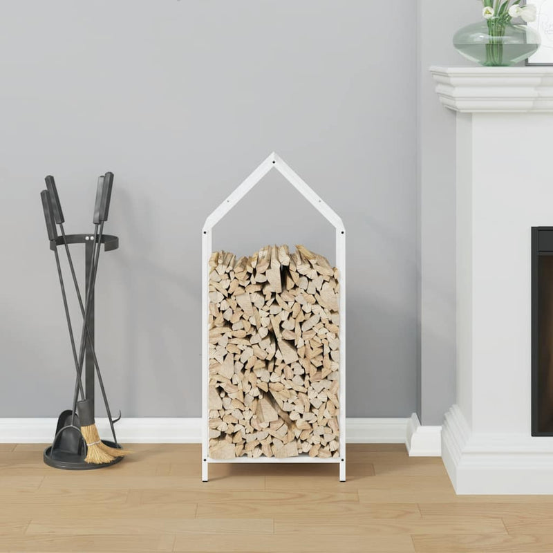 Load image into Gallery viewer, Vidaxl brandhoutrek 40x25x90 cm koudgewalst staal wit
