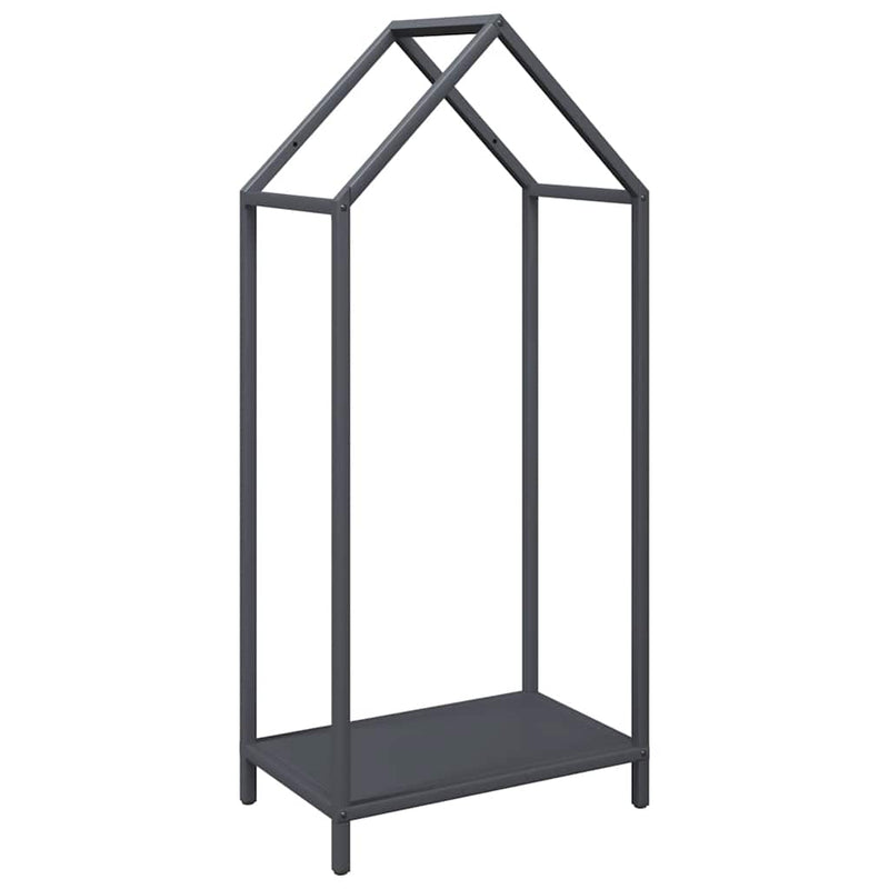 Load image into Gallery viewer, Vidaxl brandhoutrek 40x25x90 cm koudgewalst staal antracietkleurig
