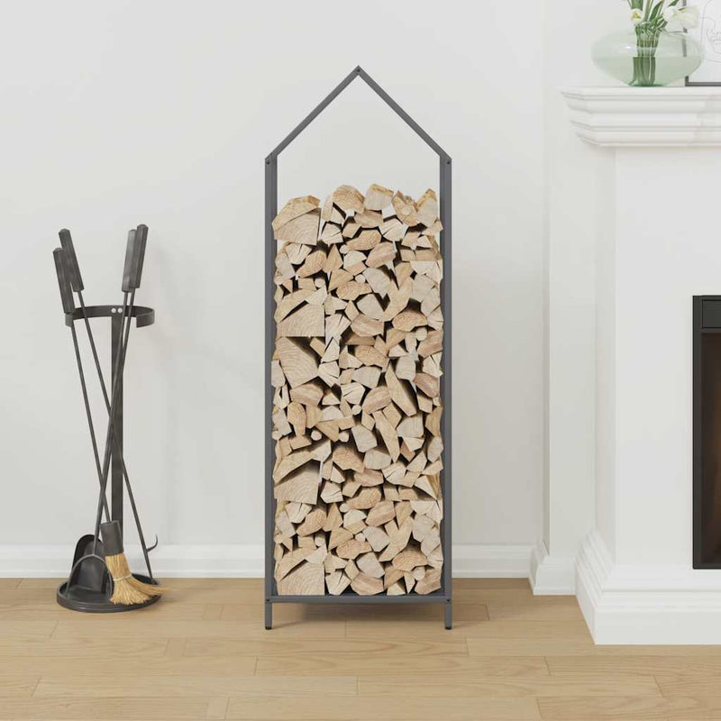 Load image into Gallery viewer, Vidaxl brandhoutrek 40x25x120 cm koudgewalst staal antraciet
