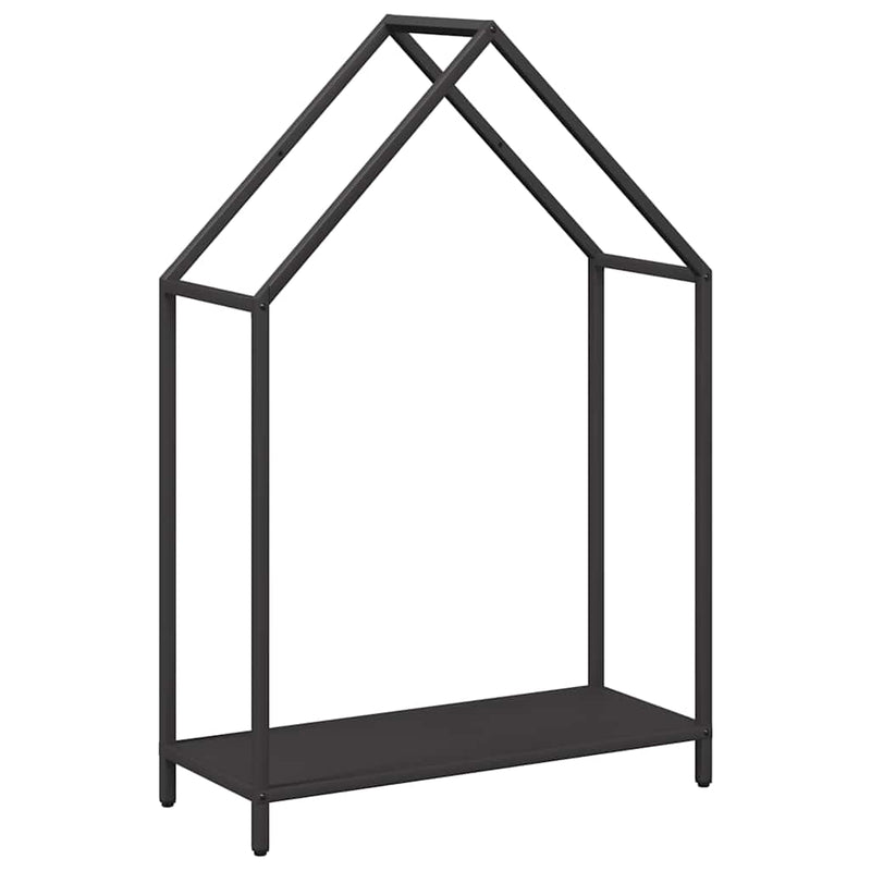 Load image into Gallery viewer, Vidaxl brandhoutrek 60x25x90 cm koudgewalst staal zwart
