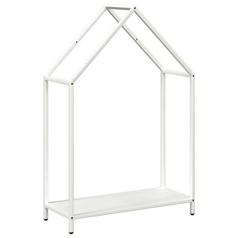 Load image into Gallery viewer, Vidaxl brandhoutrek 60x25x90 cm koudgewalst staal wit
