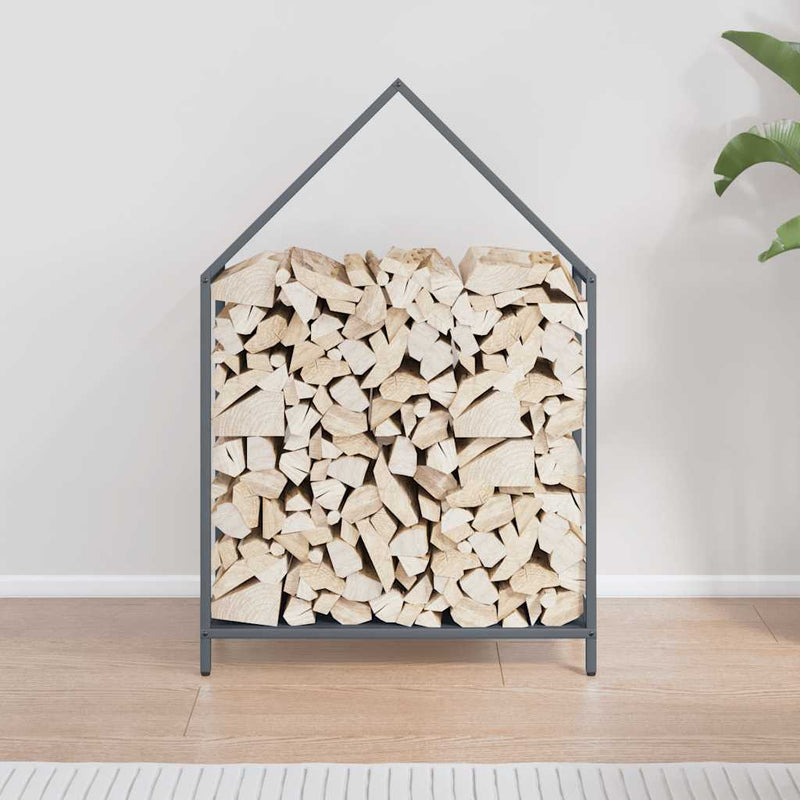 Load image into Gallery viewer, Vidaxl brandhoutrek 60x25x90 cm koudgewalst staal antracietkleurig
