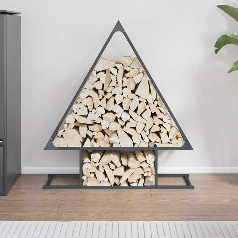 Load image into Gallery viewer, Vidaxl brandhoutrek 80x25x90 cm koudgewalst staal antracietkleurig
