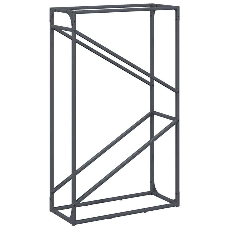 Load image into Gallery viewer, Vidaxl brandhoutrek 60x25x100 cm koudgewalst staal antracietkleurig
