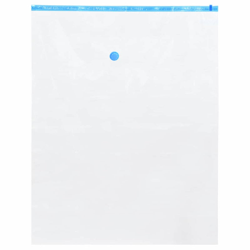 Load image into Gallery viewer, Vidaxl opslagzakken 50 pcs transparant en blauw 130 x 100 cm

