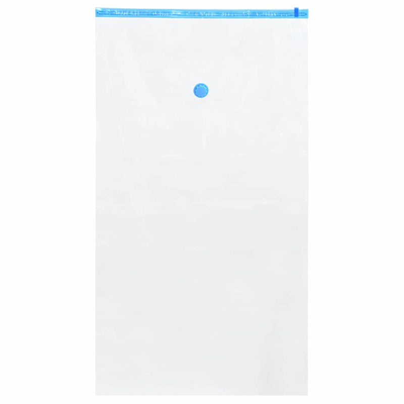 Load image into Gallery viewer, Vidaxl opslagzakken met opslag 5 pcs transparant en blauw 120 x 70 cm
