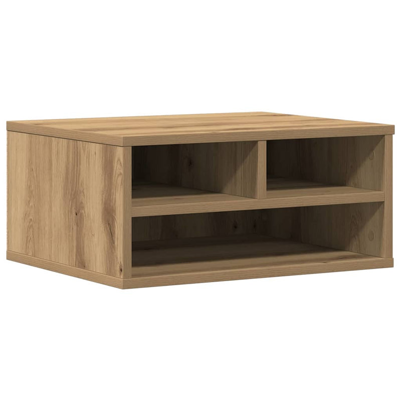 Load image into Gallery viewer, Vidaxl printerstand artisan eiken 49 x 40 x 22.5 cm bewerkt hout
