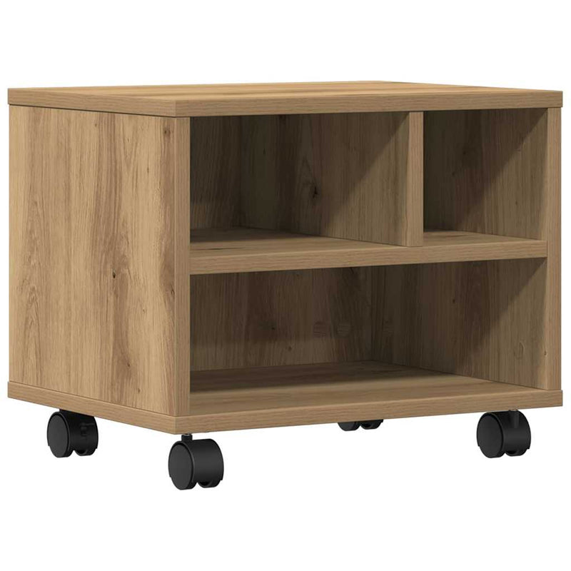 Load image into Gallery viewer, Vidaxl printerstand artisan eiken 41 x 32 x 33.5 cm bewerkt hout
