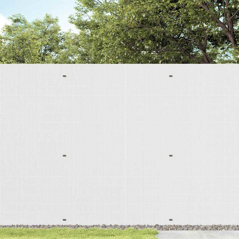 Load image into Gallery viewer, Vidaxl tuinhek dubbelzijdig wit 1,8x3 m pvc
