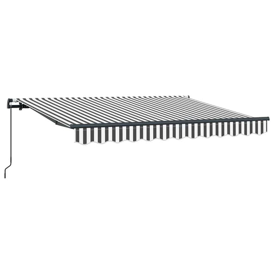 Vidaxl inklapbaar zonnescherm antraciet 300 x 200 cm stof
