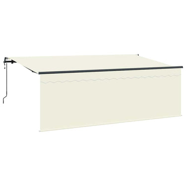 Vidaxl inklapbaar zonnescherm crème 350 x 200 cm