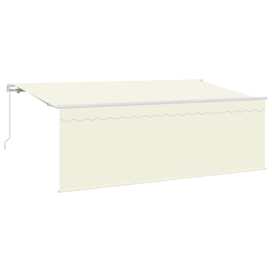 Vidaxl inklapbaar zonnescherm crème 400 x 200 cm
