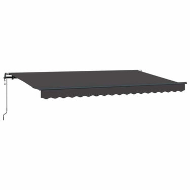 Vidaxl inklapbaar zonnescherm antraciet 400 x 200 cm stof