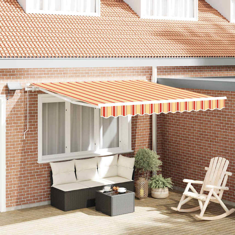 Load image into Gallery viewer, Vidaxl inklapbaar zonnescherm met 350 x 250 cm stof
