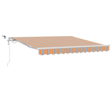 Vidaxl inklapbaar zonnescherm multikleur 350 x 250 cm