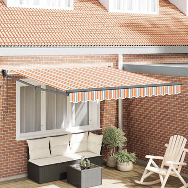 Vidaxl inklapbaar zonnescherm multikleur 350 x 250 cm