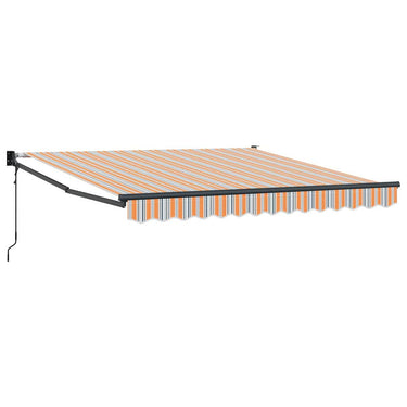 Vidaxl inklapbaar zonnescherm multikleur 350 x 250 cm