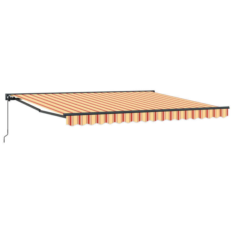 Load image into Gallery viewer, Vidaxl inklapbaar zonnescherm multikleur 400 × 300 cm
