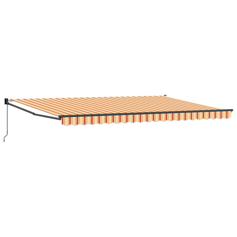 Load image into Gallery viewer, Vidaxl markies geel en oranje 500 x 300 x 165 cm polyester en metaal
