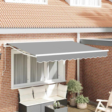Vidaxl zijde frame wit 2,5 x 2 m poedercoating staal