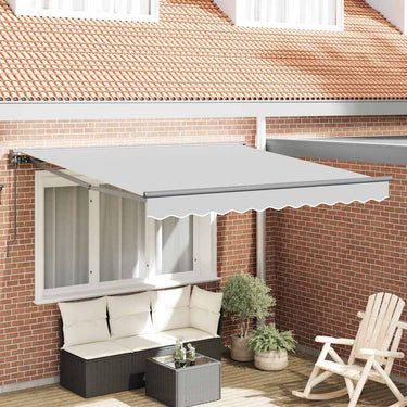 Vidaxl zijde frame antraciet 3,5 x 2,5 m poedercoating staal