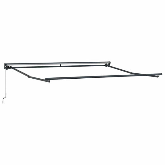Vidaxl zijde frame antraciet 3,5 x 2,5 m poedercoating staal