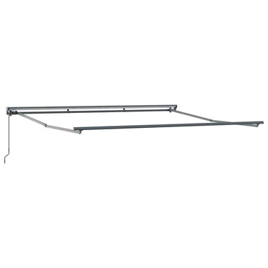 Vidaxl zijde frame antraciet 4 × 3 m poedercoating staal