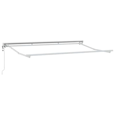 Vidaxl zijde frame wit 3,5 x 2 m poedercoating staal