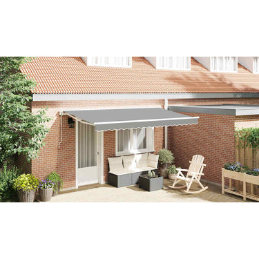 Vidaxl zijde frame wit 4 x 2 m poedercoating staal