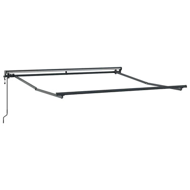 Vidaxl zijde frame antraciet 3 x 2,5 m poedercoating staal