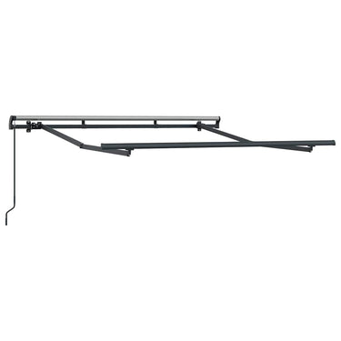 Vidaxl zijde frame antraciet 2,5 x 2 m metaal